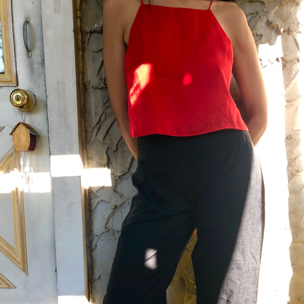 SOLD Forever 21 90s Style Red Tank